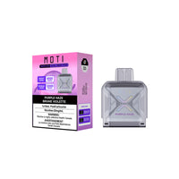 Load image into Gallery viewer, MOTI Go Pro Disposable Pods  | Disposable vape | Closed pods | Purple haze
