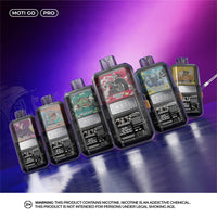 Load image into Gallery viewer, MOTI Go Pro vape device  | Disposable vape | Closed pods | Stylish vape
