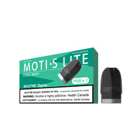 Load image into Gallery viewer, vape pods-moti slite pods-cool mint-disposable pods- vape discount
