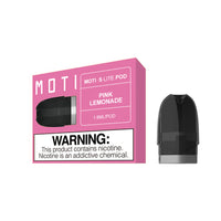Load image into Gallery viewer, vape pods-moti slite pods Pink Lemonade-disposable pods- vape discount
