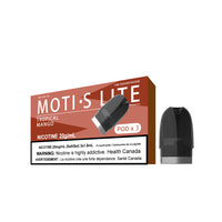 Load image into Gallery viewer, vape pods-moti slite pods Tropical Mango-disposable pods- vape discount
